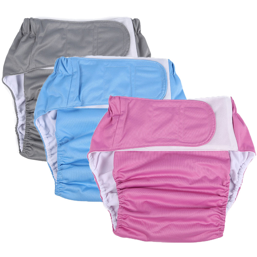 Cloth Diaper Insert - ผ้าอ้อมผู้ใหญ่แบบใช้ซ้ําได้, ขนาดใหญ่, ผ้าอ้อมผ้าซักได้สําหรับผู้ป่วย, ชายและหญิงสูงอายุ, กางเกงไม่หยุดยั้ง, 1