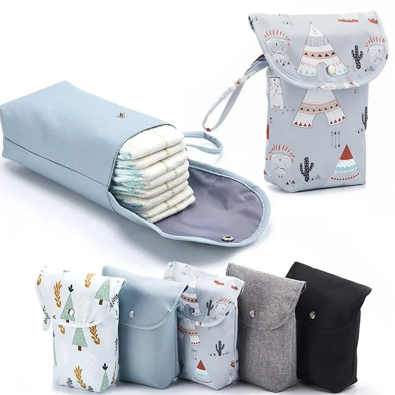Cloth Diaper Insert - กระเป๋าจัดระเบียบผ้าอ้อมเด็ก กระเป๋าผ้ากันน้ำแบบใช้ซ้ำได้สำหรับใส่ผ้าอ้อมเปียก/แห้ง กระเป๋าเก็บของสำหรับคุณแม่ กระเป๋าใส่ผ้าอ้อมสำหรับพกพา