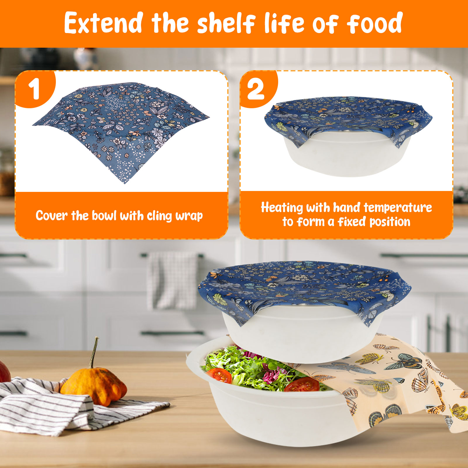 ชุดผ้าห่ออาหารจากขี้ผึ้ง 11 ชิ - Beeswax Food Cover บทวิจารณ์และราคา