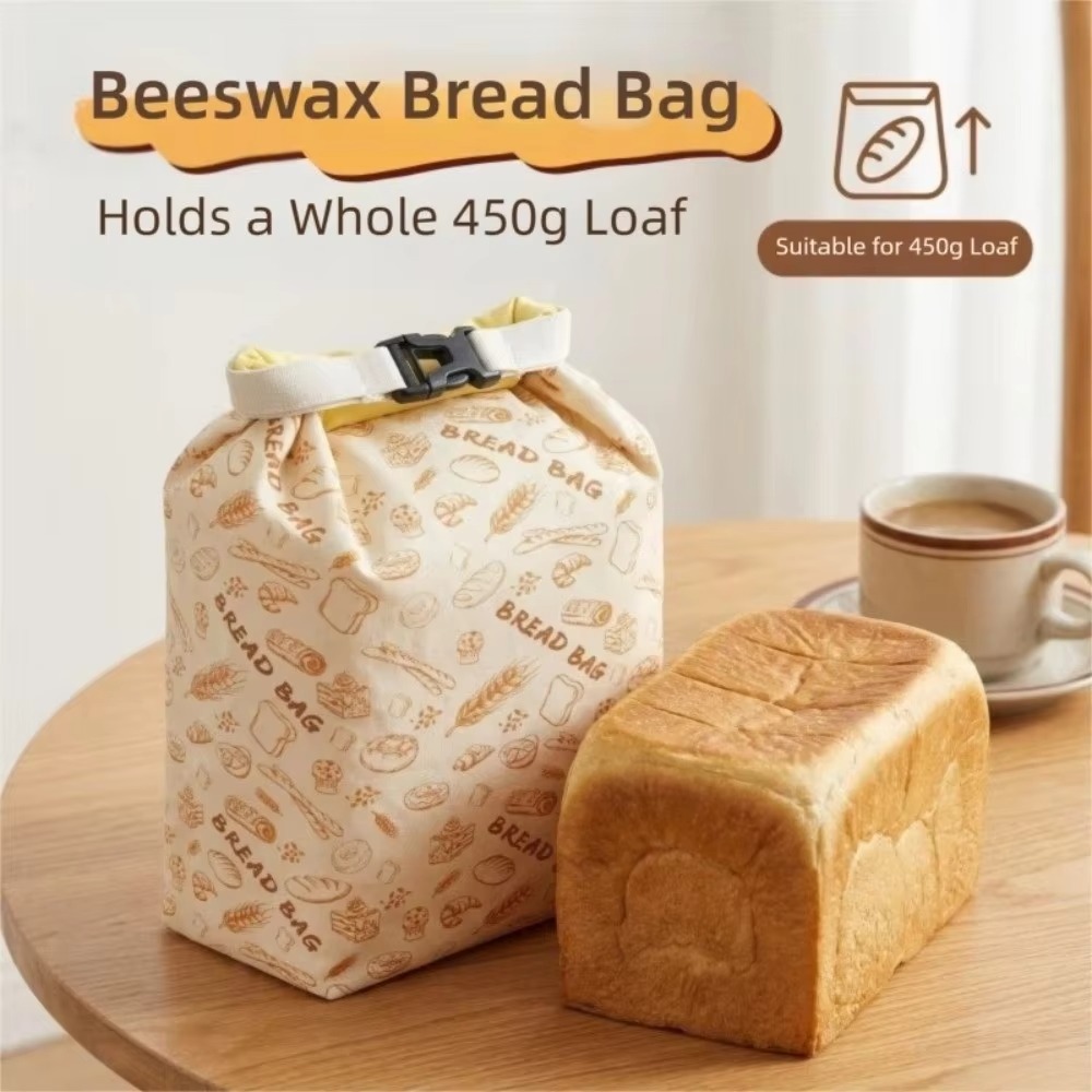ถุงเก็บขนมปังจากขี้ผึ้งธรรมชาต - Beeswax Food Cover บทวิจารณ์และราคา