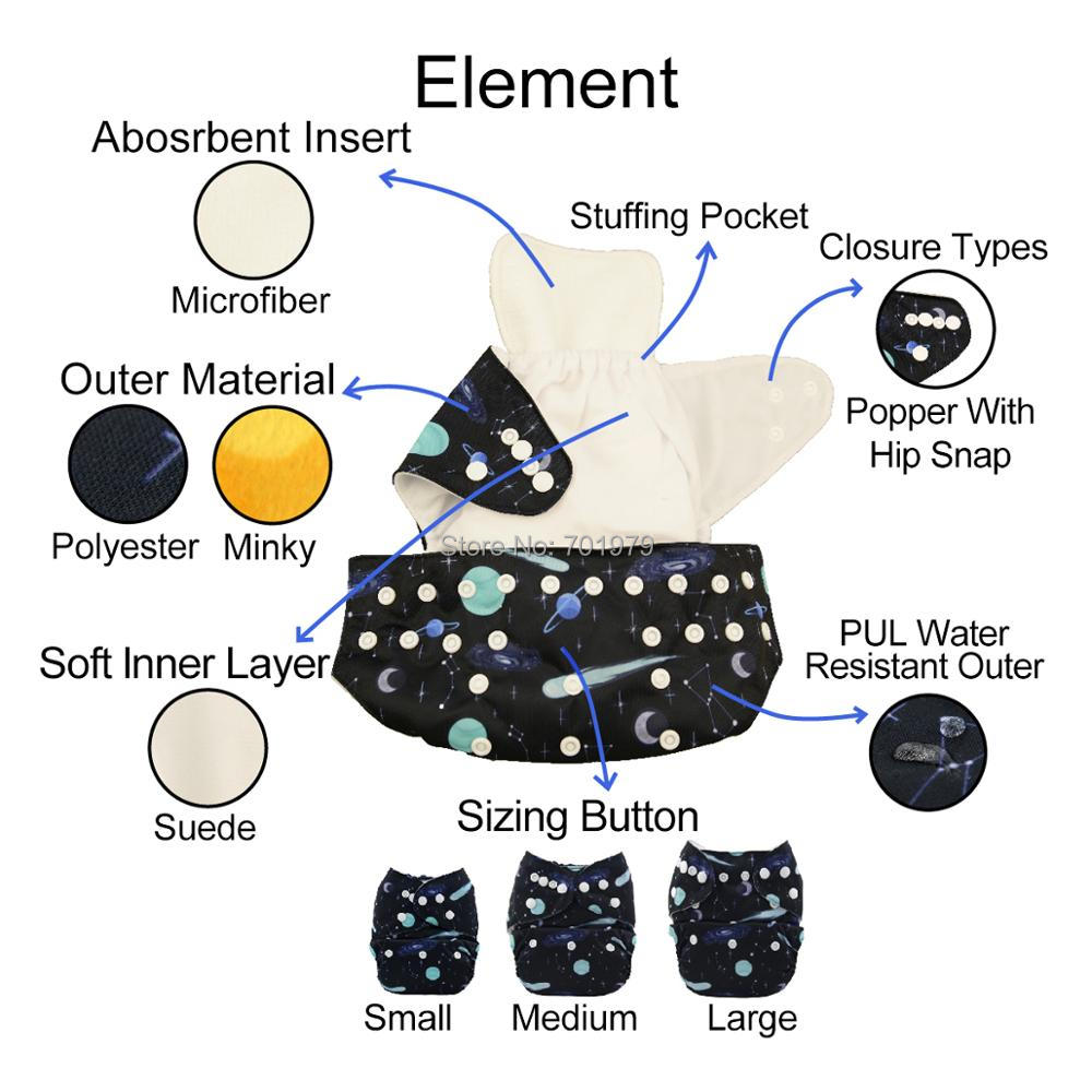 Alvabababy ผ้าอ้อมซักได้เด็กปร - Cloth Diaper Insert บทวิจารณ์และราคา