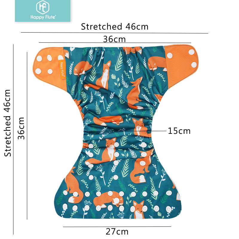 Happyflute 2023 4ชิ้น/เซ็ตล้าง - Cloth Diaper Insert บทวิจารณ์และราคา