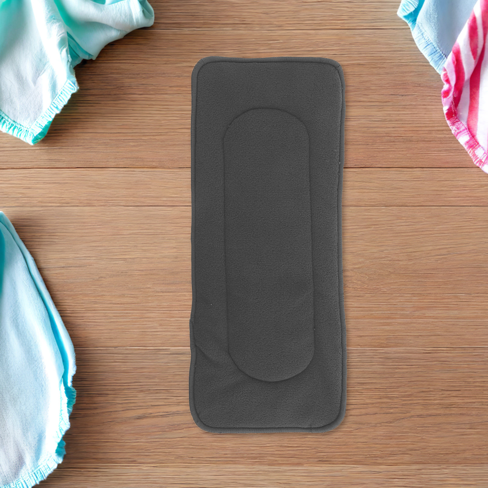 แผ่นซับผ้าอ้อมนาโน 4 ชิ้น ทำจา - Cloth Diaper Insert บทวิจารณ์และราคา