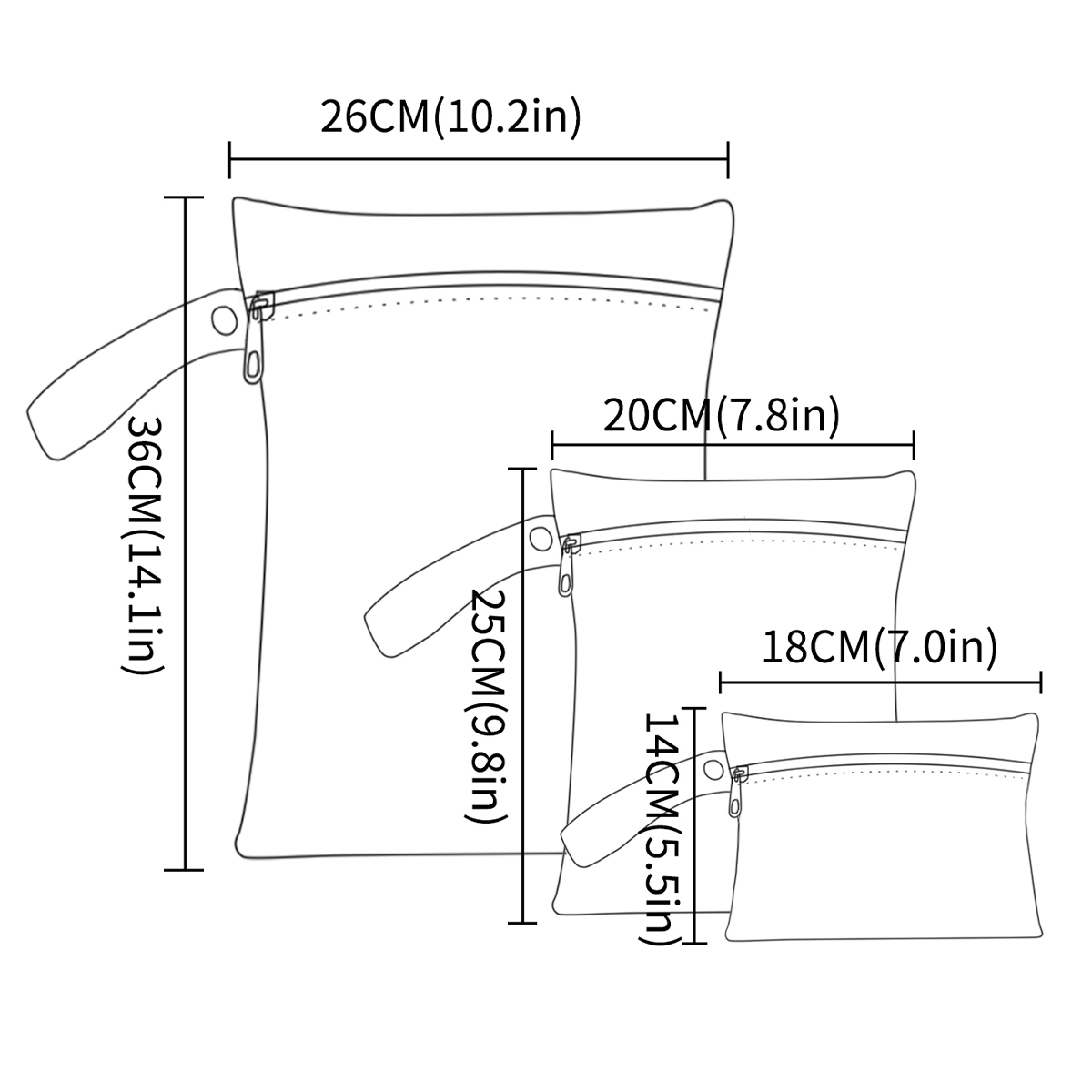 3 ชิ้น/วินาทีขนาดกันน้ํากระเป๋ - Cloth Diaper Insert บทวิจารณ์และราคา