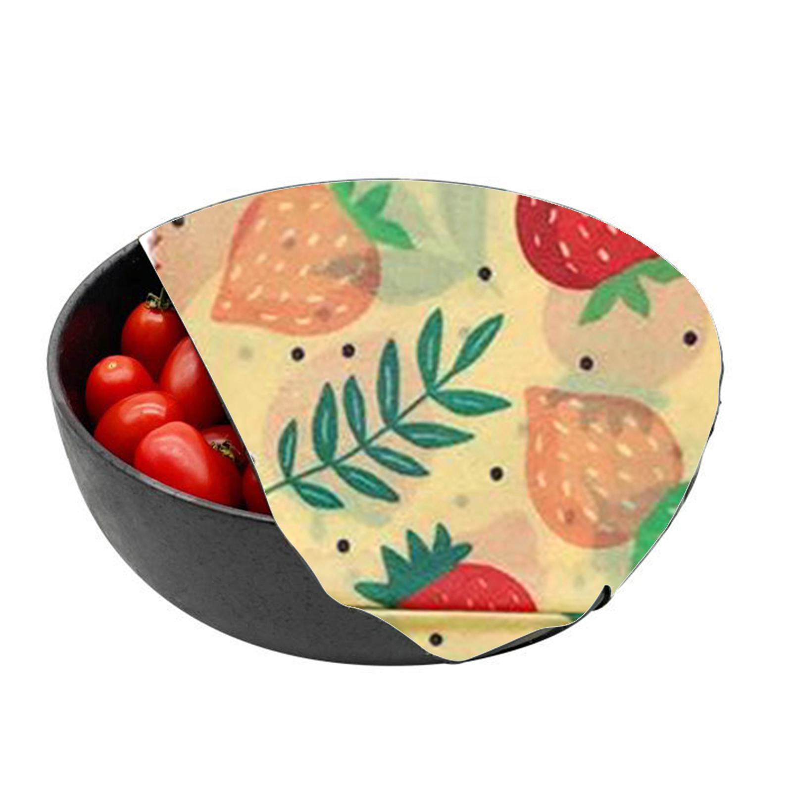 ผ้าห่ออาหารขี้ผึ้ง 4 ชิ้น สำหร - Beeswax Food Cover บทวิจารณ์และราคา