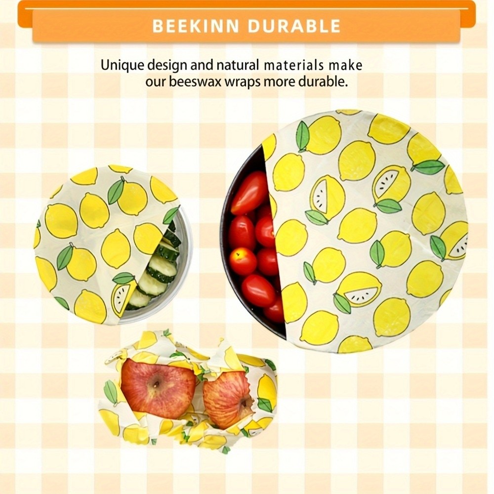 9 ชิ้น แผ่นห่ออาหารขี้ผึ้งหลาย - Beeswax Food Cover บทวิจารณ์และราคา