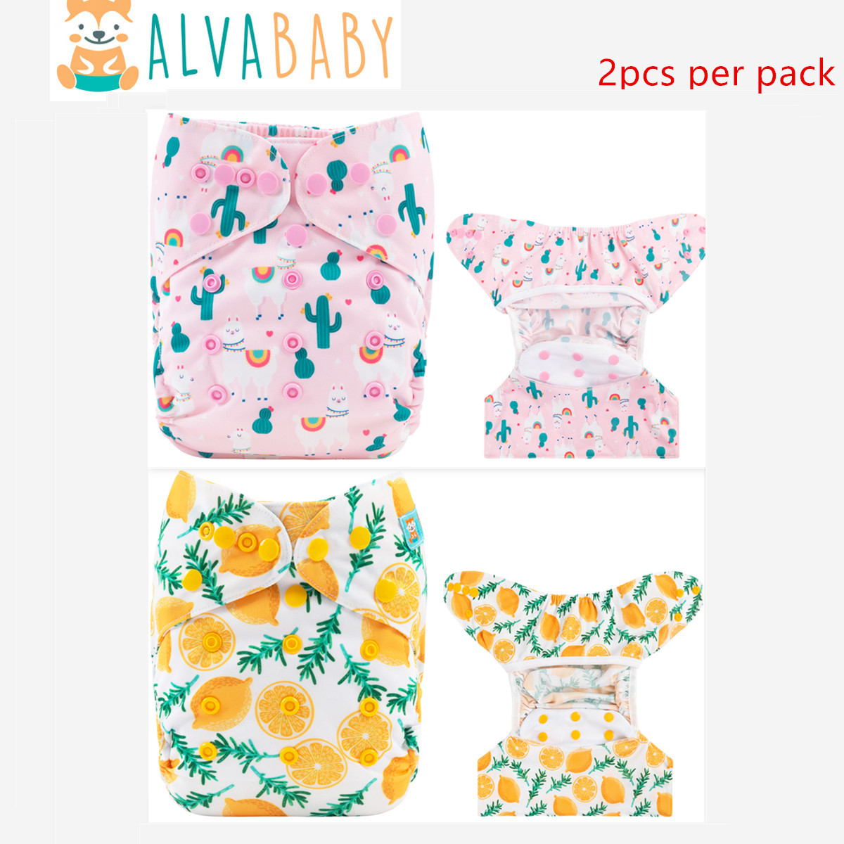 ผ้าอ้อมเด็กแบบผ้า 2 ชิ้น ผ้าอ้ - Cloth Diaper Insert บทวิจารณ์และราคา